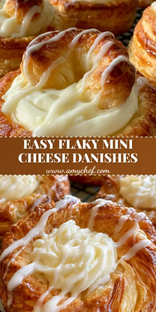 A handheld smartphone photo of a mini cheese danish showing its deep golden brown flaky layers and smooth white cream cheese center on a black wire rack.
